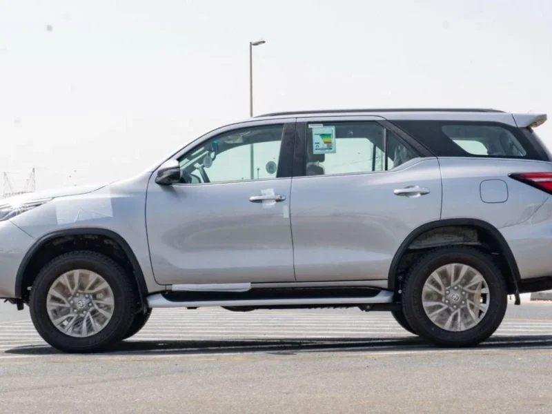 2026 Toyota Fortuner 4.0L V6 Engine AT Petrol Full Option Silver Tan SUV GCC
