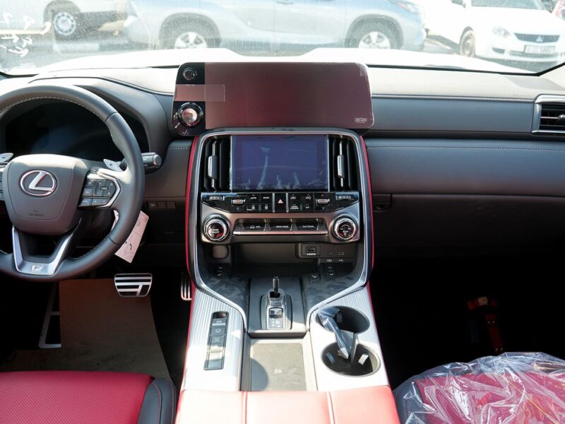 2025 Lexus LX 700h 3.5-liter V6 Twin Turbo Hybrid White Red SUV GCC Specs