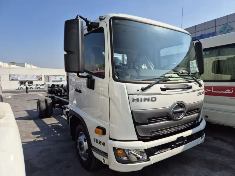 2025 Hino 500 Hino 500- 1024 4x2 Diesel 6 Cylinders Engine White Black Truck