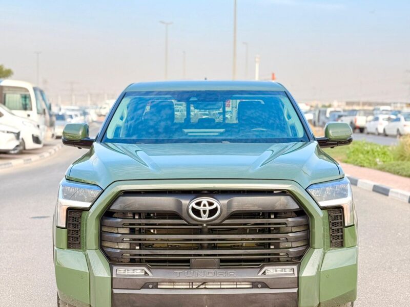2022 TOYOTA TUNDRA SR5 4x4 3.5 Litre Turbo V6 Engine Green Black Pick UP