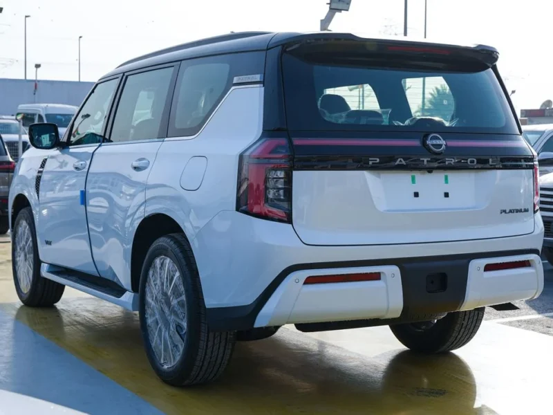 2026 Nissan Patrol 6 Cylinders Petrol Engine White Red SUV GCC Specs