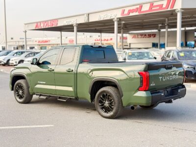 2022 TOYOTA TUNDRA SR5 4x4 3.5 Litre Turbo V6 Engine Green Black Pick UP