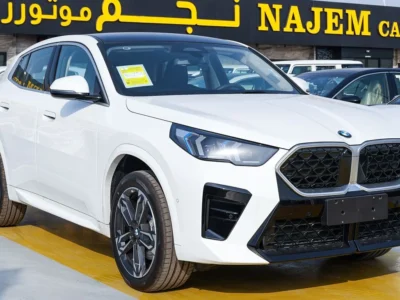 2025 BMW X2 2.0L TwinPower Turbo Inline 4-Cylinder White Black SUV GCC Specs