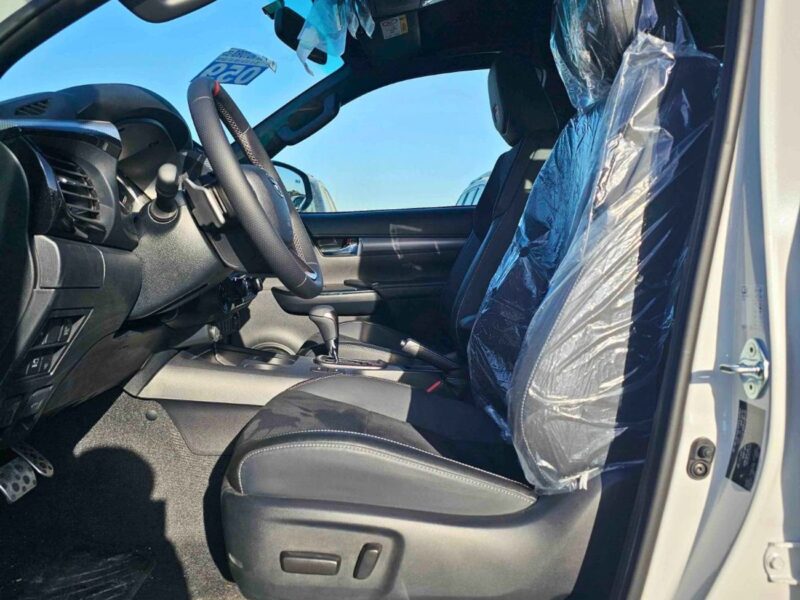 2025 Toyota Hilux GR SPORT 4.0 Litres V6 Engine PETROL White Black Pick Up Truck