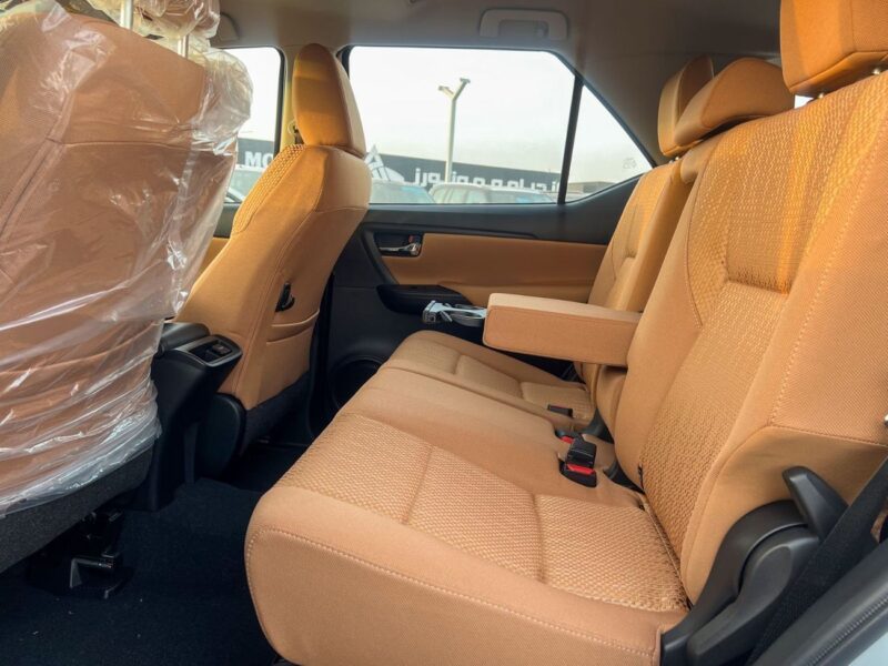 2026 Toyota Fortuner 2.7 Litre 4 Cylinder Petrol Engine White Tan SUV 4WD