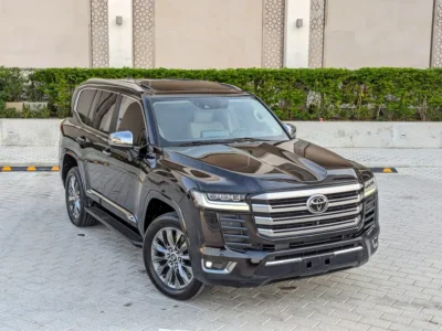 2024 Toyota Land Cruiser VXR 3.5L 6 Cylinder TWIN TURBO Engine Black Beige SUV
