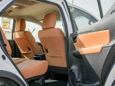 2026 Toyota Fortuner GX 2.4L 4-cylinder Turbocharged Diesel White Tan SUV GCC