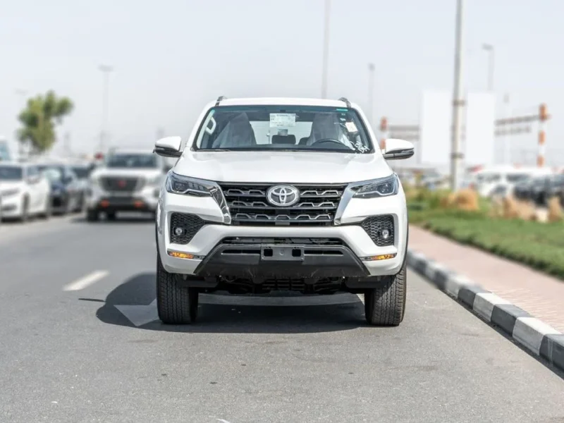 2026 Toyota Fortuner VX 4.0 Litre V6 Petrol Engine AT White Tan SUV GCC Specs