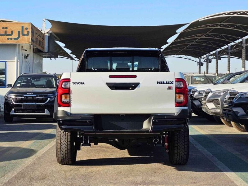 2025 Toyota Hilux GR SPORT 4.0 Litres V6 Engine PETROL White Black Pick Up Truck