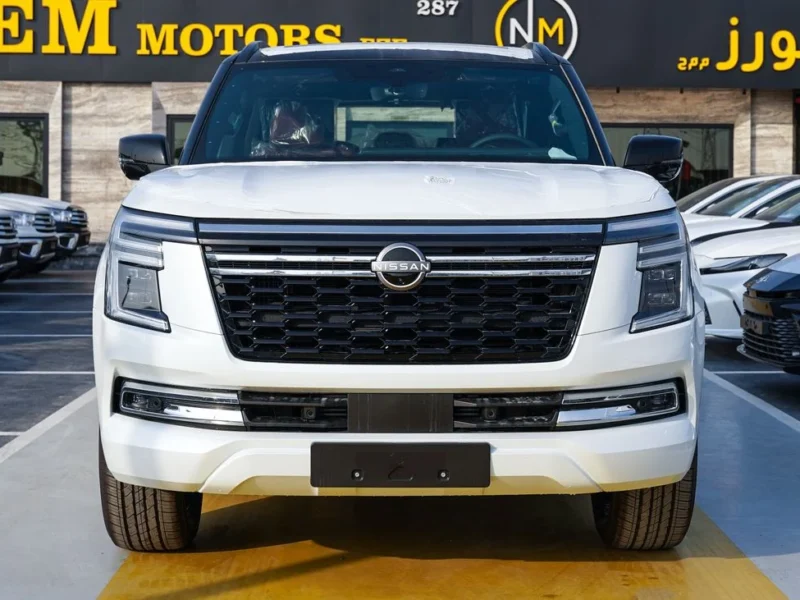2026 Nissan Patrol 6 Cylinders Petrol Engine White Red SUV GCC Specs