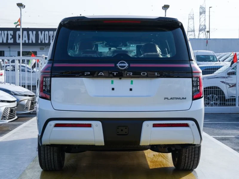 2026 Nissan Patrol 6 Cylinders Petrol Engine White Red SUV GCC Specs
