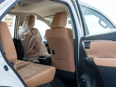 2026 Toyota Fortuner VX 4.0 Litre V6 Petrol Engine AT White Tan SUV GCC Specs