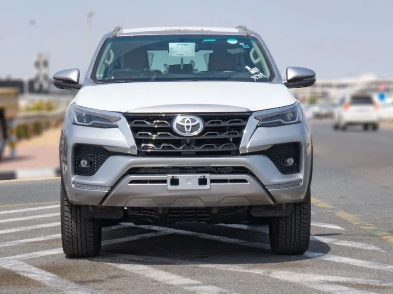 2026 Toyota Fortuner 4.0L V6 Engine AT Petrol Full Option Silver Tan SUV GCC