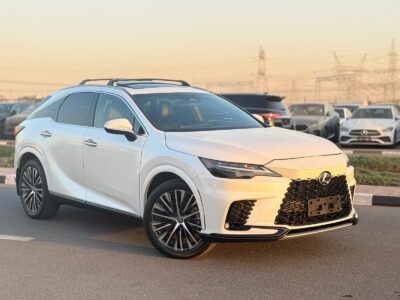 2024 LEXUS RX 350H Premium 2.4 Litre V4 Engine VVT White Black AWD