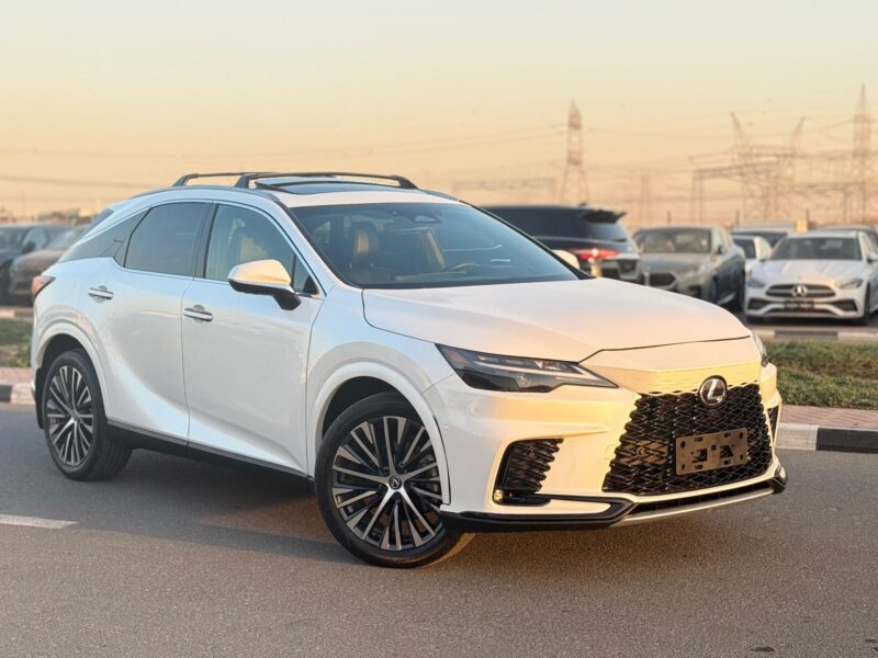 2024 LEXUS RX 350H Premium 2.4 Litre V4 Engine VVT White Black AWD