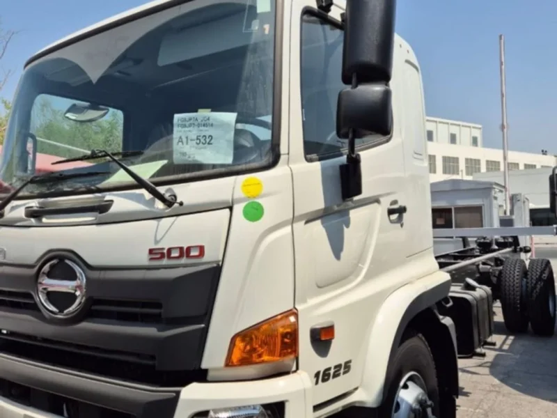 2025 Hino 500 HINO 500 1625 10ton 6 Cylinder Diesel Engine White Black Truck