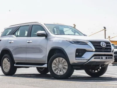 2026 Toyota Fortuner 4.0L V6 Engine AT Petrol Full Option Silver Tan SUV GCC