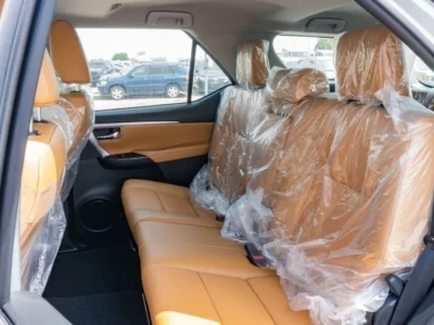 2026 Toyota Fortuner 4.0L V6 Engine AT Petrol Full Option Silver Tan SUV GCC