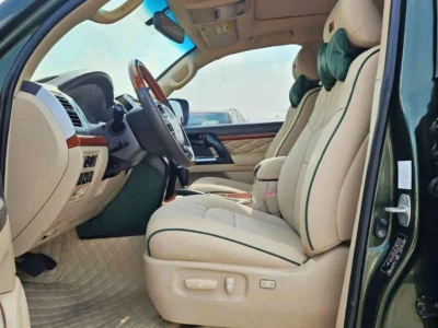 2015 Toyota Land Cruiser GR SPORT 4.6 Litres V8 Cylinder Engine Green Beige SUV
