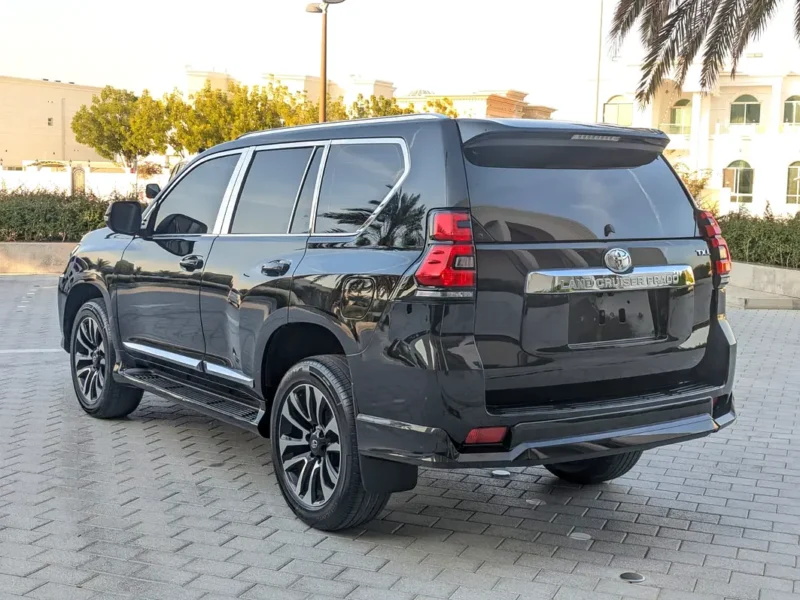 2019 Toyota Prado TXL V4 2.7L Black Brown SUV GCC IN EXCELLENT CONDITION