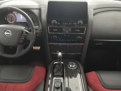 2024 Nissan Patrol NISMO 8 Cylinders Petrol Engine Grey Red SUV GCC Specs