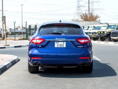 2017 Maserati Levante GranSport 6 Cylinders Petrol Engine Blue Red SUV