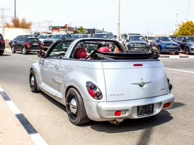 2005 Chrysler PT Cruiser Limited 4 Cylinder Petrol Engine Silver Red Coupe