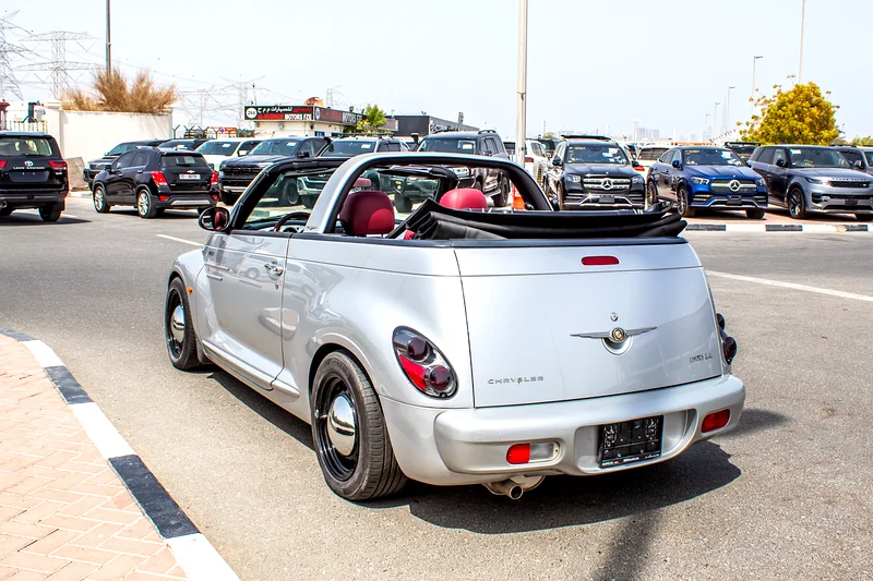 2005 Chrysler PT Cruiser Limited 4 Cylinder Petrol Engine Silver Red Coupe