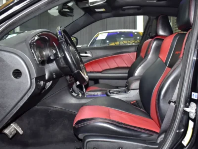 2013 Dodge Charger Srt8 8 Cylinders Petrol Engine Black Red Sedan GCC