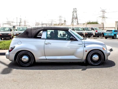 2005 Chrysler PT Cruiser Limited 4 Cylinder Petrol Engine Silver Red Coupe