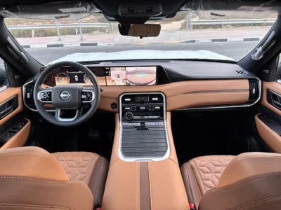 2025 NISSAN PATROL SE PLATINUM 3.8L V6 Engine Green Tan SUV FULL OPTION