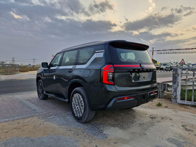 2025 NISSAN PATROL SE PLATINUM 3.8L V6 Engine Green Tan SUV FULL OPTION