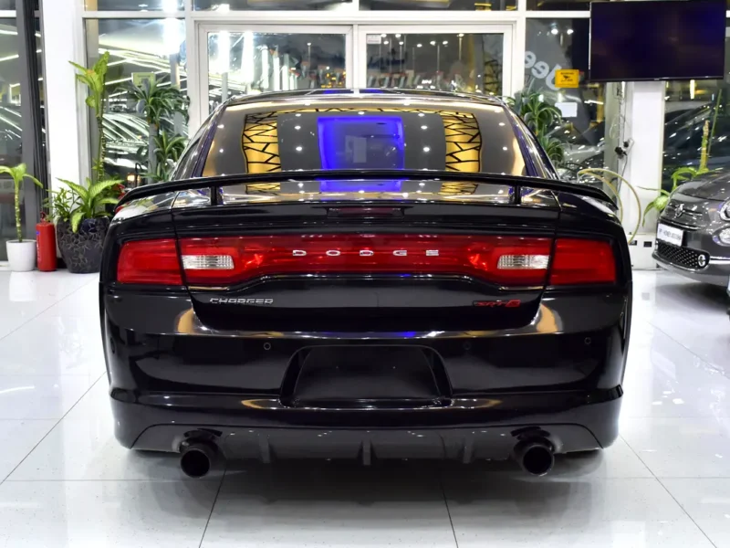 2013 Dodge Charger Srt8 8 Cylinders Petrol Engine Black Red Sedan GCC