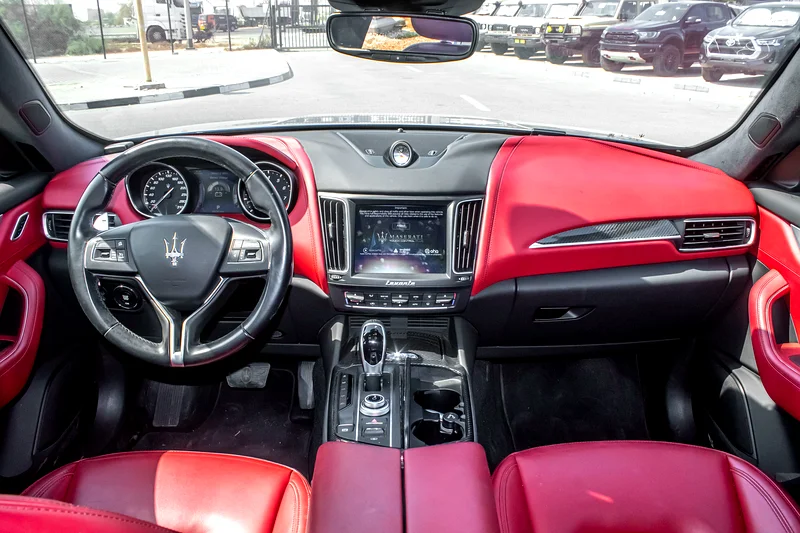 2017 Maserati Levante GranSport 6 Cylinders Petrol Engine Blue Red SUV