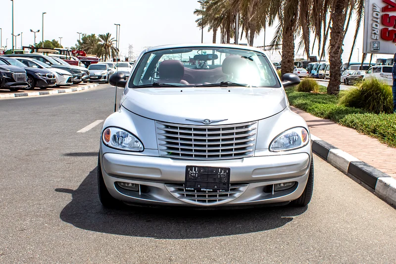 2005 Chrysler PT Cruiser Limited 4 Cylinder Petrol Engine Silver Red Coupe