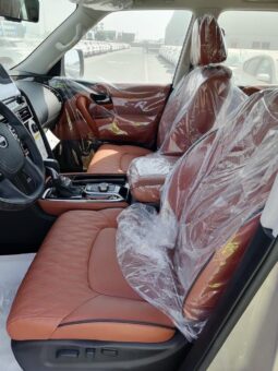 2023 Nissan Patrol Nismo 5.6L NISMO-tuned V8 Engine Silver Tan SUV