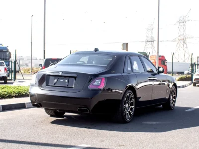2023 Rolls-Royce Ghost Black Badge 12 Cylinder Petrol Engine Black Pink Sedan
