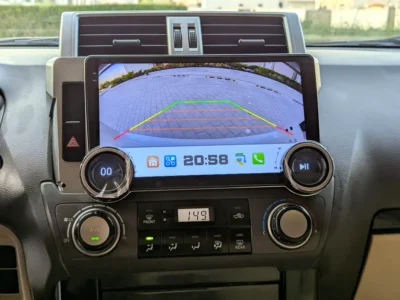 2017 TOYOTA PRADO GCC V4 2.7L White Beige SUV IN EXCELLENT CONDITION