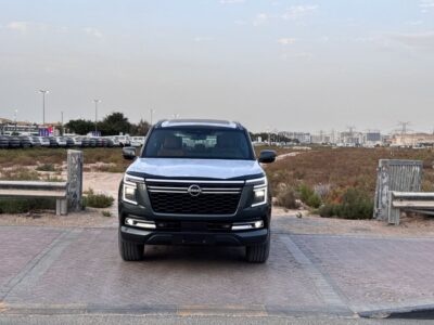 2025 NISSAN PATROL SE PLATINUM 3.8L V6 Engine Green Tan SUV FULL OPTION