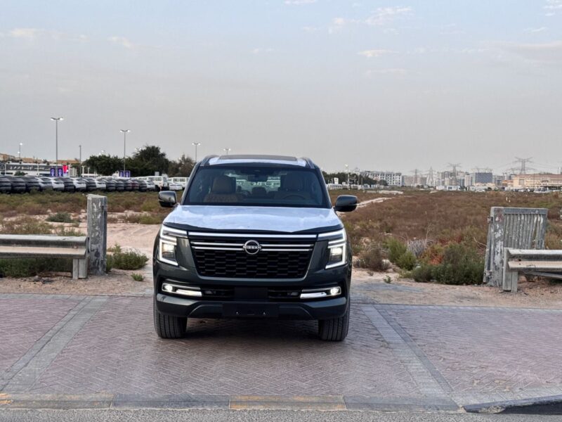 2025 NISSAN PATROL SE PLATINUM 3.8L V6 Engine Green Tan SUV FULL OPTION