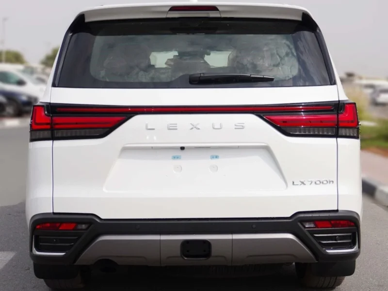 2026 Lexus LX 700h LX700h 6 Cylinder Petrol Engine White Red SUV GCC