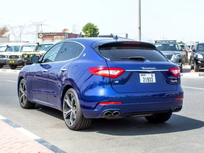 2017 Maserati Levante GranSport 6 Cylinders Petrol Engine Blue Red SUV