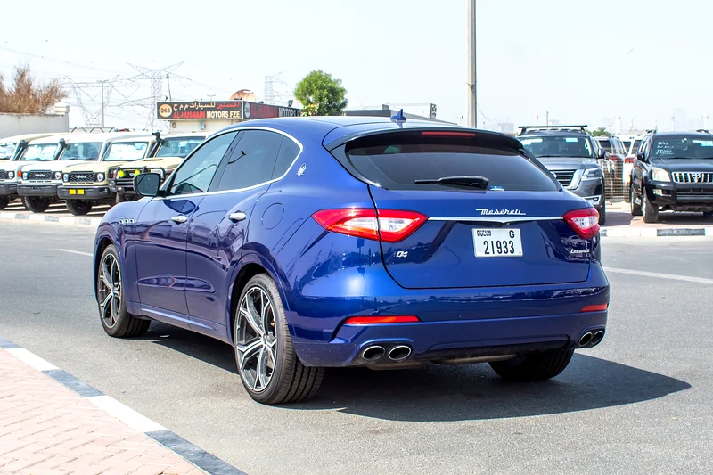 2017 Maserati Levante GranSport 6 Cylinders Petrol Engine Blue Red SUV