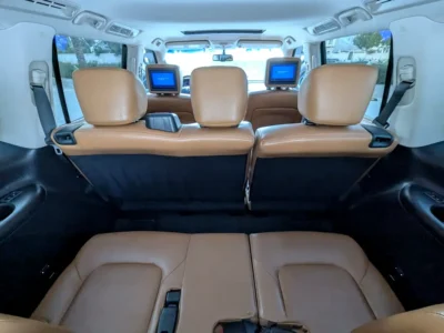 2017 NISSAN PATROL FACELIFTED 2024 SE PLATINUM V6 4.0L Grey Brown SUV GCC