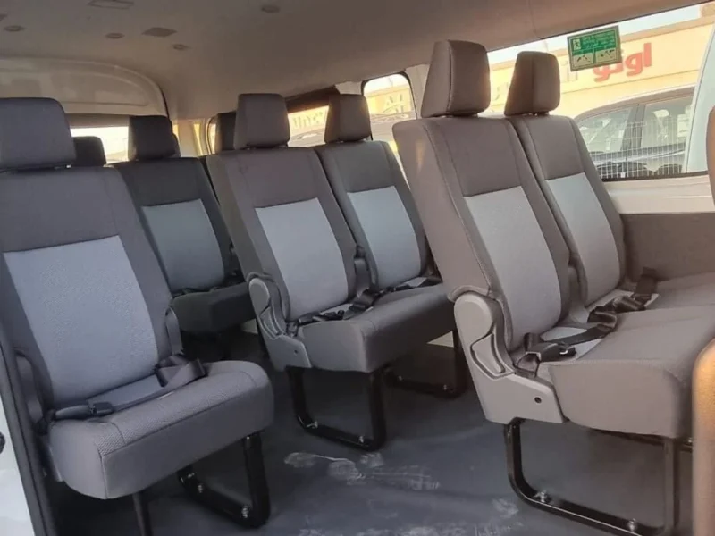 2025 TOYOTA HIACE HIGHROOF 2.8L DIESEL MT 4 Cylinders White Grey Van