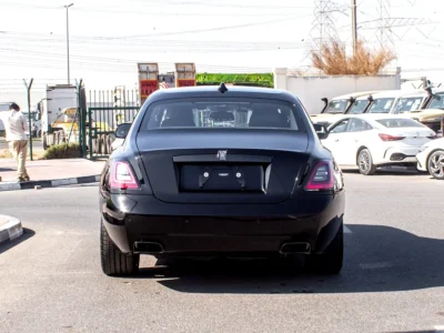 2023 Rolls-Royce Ghost Black Badge 12 Cylinder Petrol Engine Black Pink Sedan