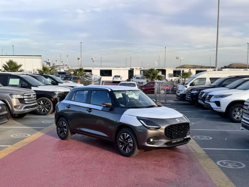 2026 Suzuki Swift 1.2 Litres 4 Cylinder Petrol Engine Grey Black SUV GCC