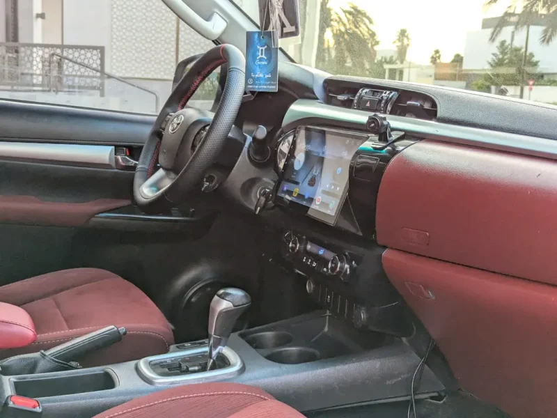 2019 Toyota Hilux Double Cab GLX AWD P 2.4 V4 DIESEL White Red Pick UP