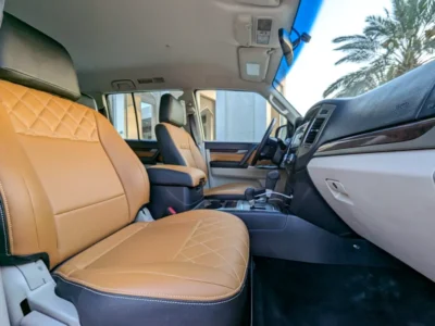 2017 Mitsubishi Pajero GLS V6 3.5L GCC MID OPTION Grey Brown SUV GCC