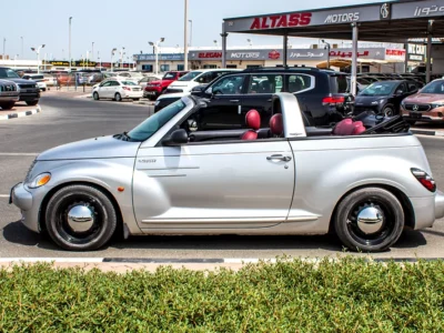 2005 Chrysler PT Cruiser Limited 4 Cylinder Petrol Engine Silver Red Coupe